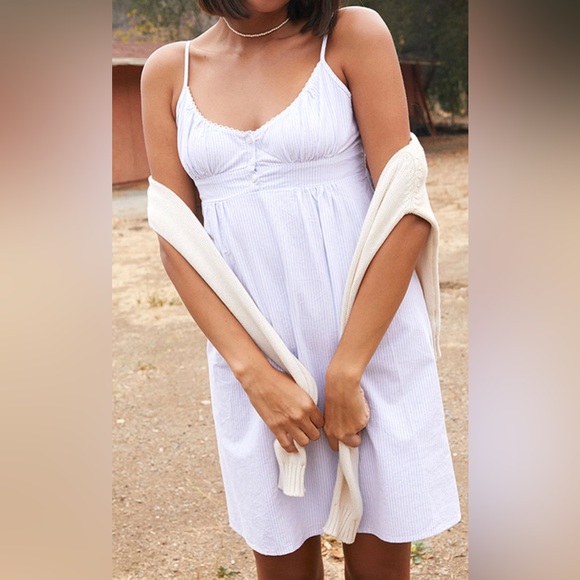 Pacsun John Galt Button Bustier Mini Dress - Picture 2 of 6